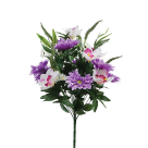 Διακοσμητικό Μπουκέτο Λουλουδιών 62εκ. Marhome 00-00-20453-24-6