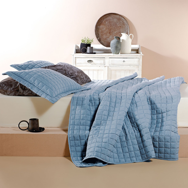 Κουβερλί Υπέρδιπλο (220x240) Kentia Versus Vegas 01 Blue