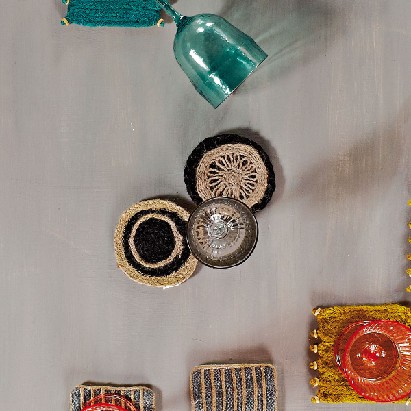 Σουβέρ (Σετ 4τμχ) Kentia Loft Coaster 233