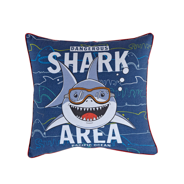 Διακοσμητικό Μαξιλάρι 2 Όψεων (45x45) Kentia Loft Sharky