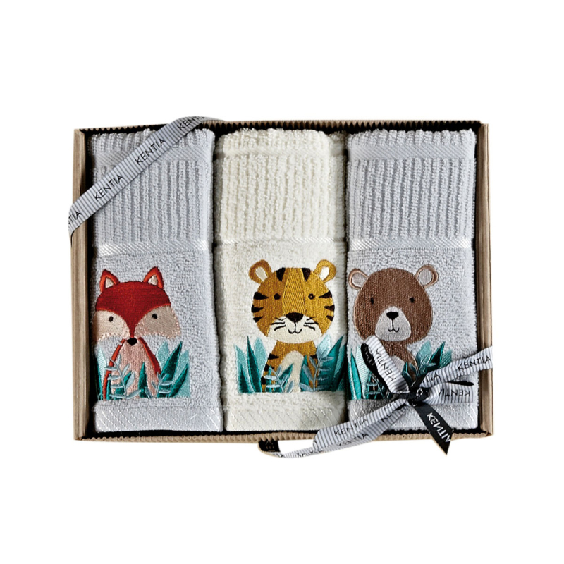 Βρεφικές Πετσέτες Χεριών (Σετ 3τμχ) Kentia Baby Arlekin 232 360gsm