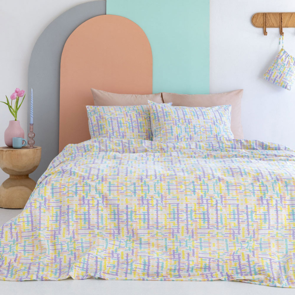 Σεντόνια Υπέρδιπλα (Σετ) Palamaiki Fashion FL6199