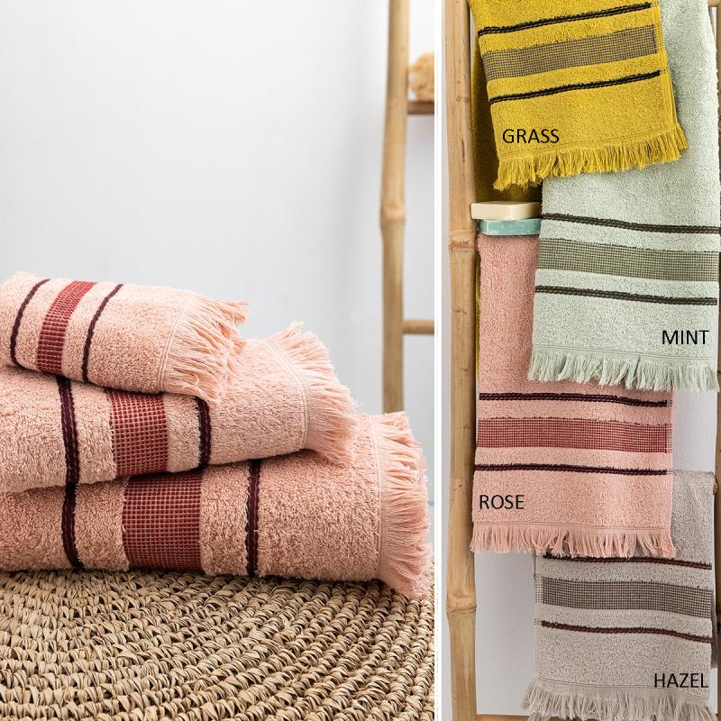 Πετσέτες Μπάνιου (Σετ 3τμχ) Palamaiki Towels Nepal 500gsm