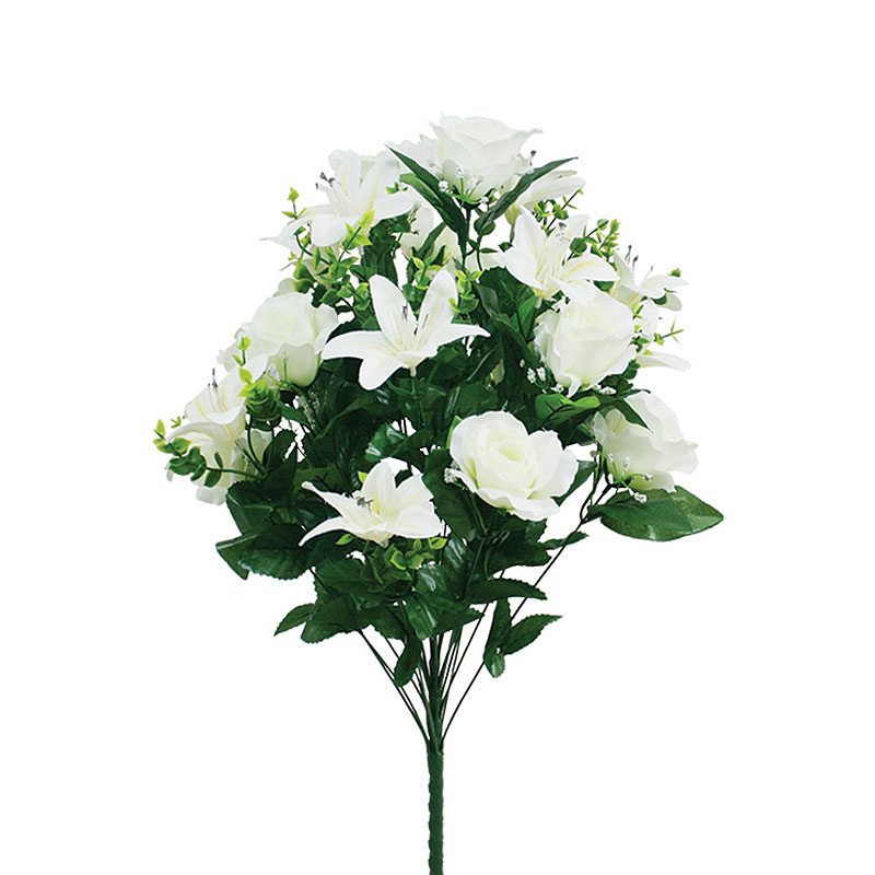 Διακοσμητικό Μπουκέτο Λουλουδιών 62εκ. Marhome 00-00-23605-24-2 243218