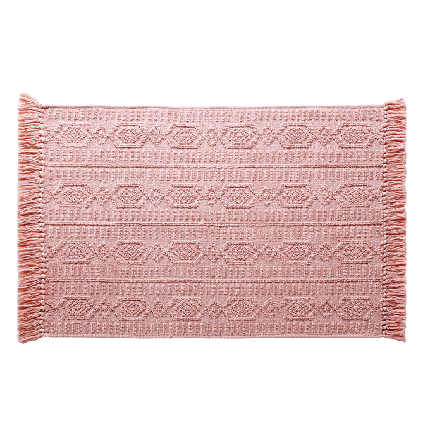Πατάκι Μπάνιου (60x90) Kentia Loft Tomas 14 Salmon Pink