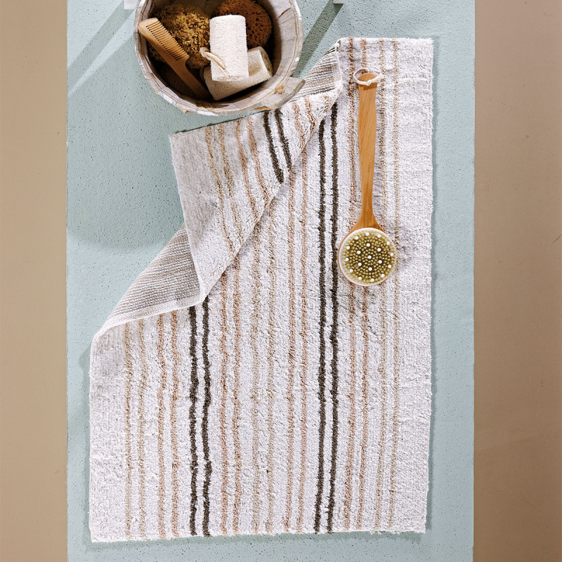 Πατάκι Μπάνιου (70x110) Kentia Loft Peyton 26 Beige