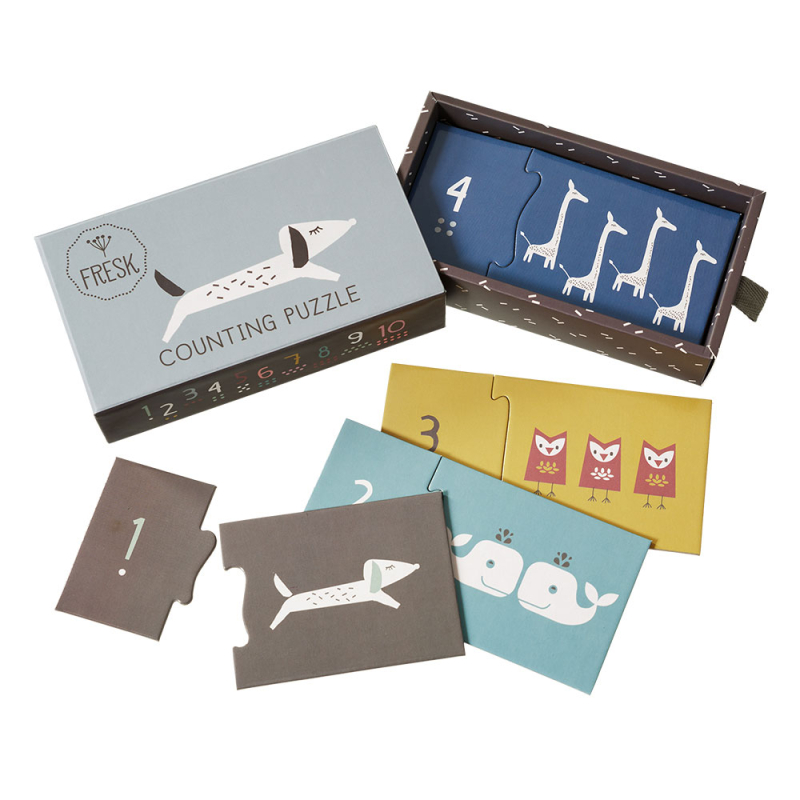 Σετ 10 Παζλ Fresk FR-F8640