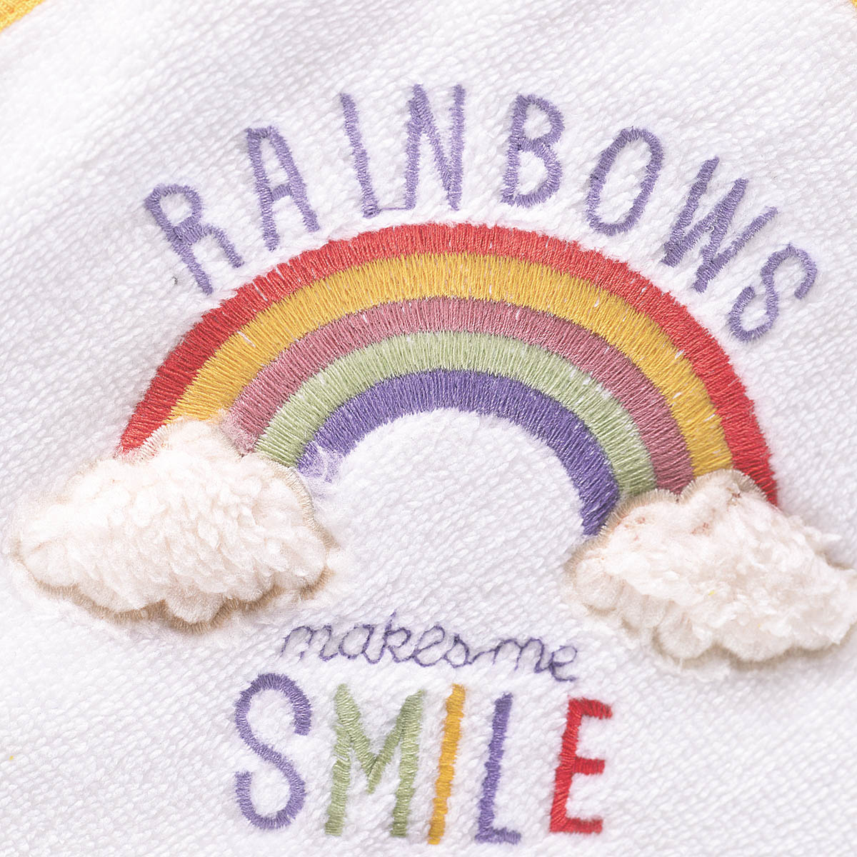 Βρεφική Κάπα + Γάντι Rythmos Yellow Rainbow Συσκευασια Κουτι Home Βρεφικά Προίκα Μωρού Κάπες Βρεφικές Spitishop