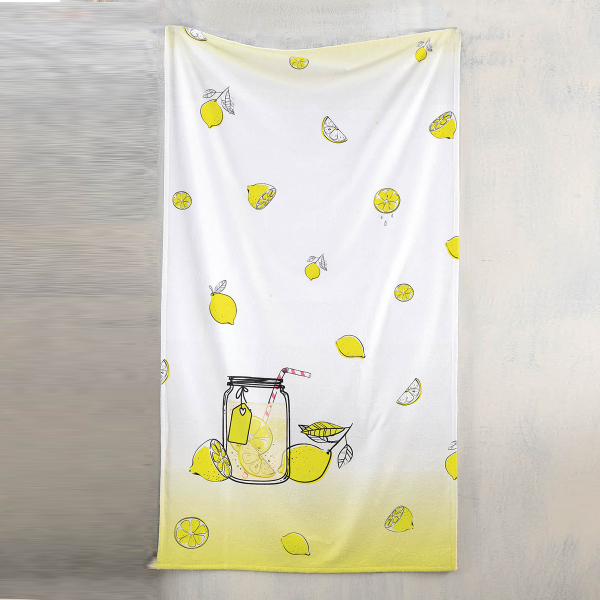Παιδική Πετσέτα Θαλάσσης (70x140) Rythmos Lemon