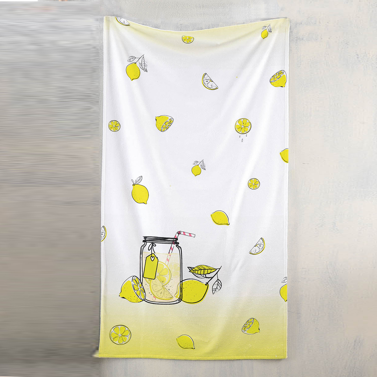 Παιδική Πετσέτα Θαλάσσης (70×140) Rythmos Lemon