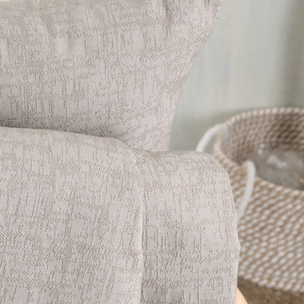 Ριχτάρι Καναπέ Τριθέσιου (180x280) Rythmos Mauricio Μπεζ