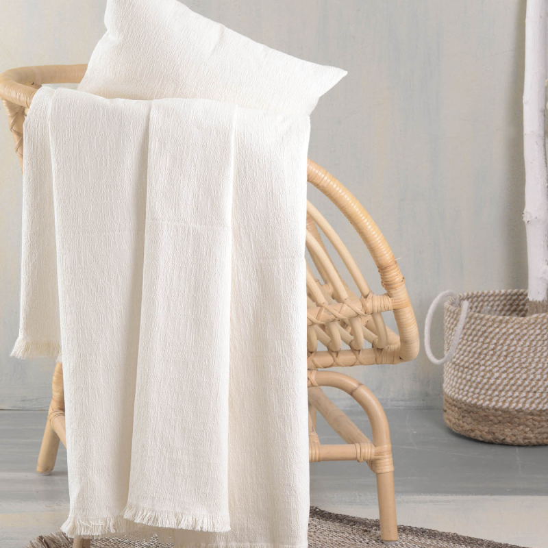 Ριχτάρι Καναπέ Τριθέσιου (180x280) Rythmos Mauricio Εκρού