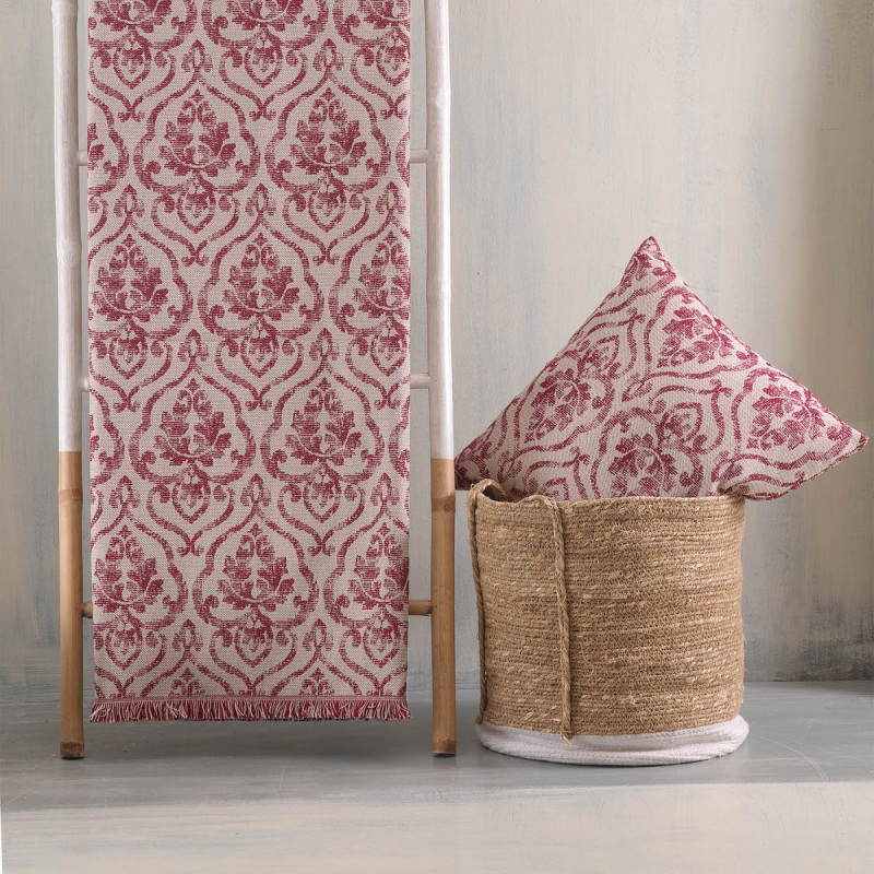 Ριχτάρι Καναπέ Τετραθέσιου (180x330) Rythmos Medallion Κεραμιδί