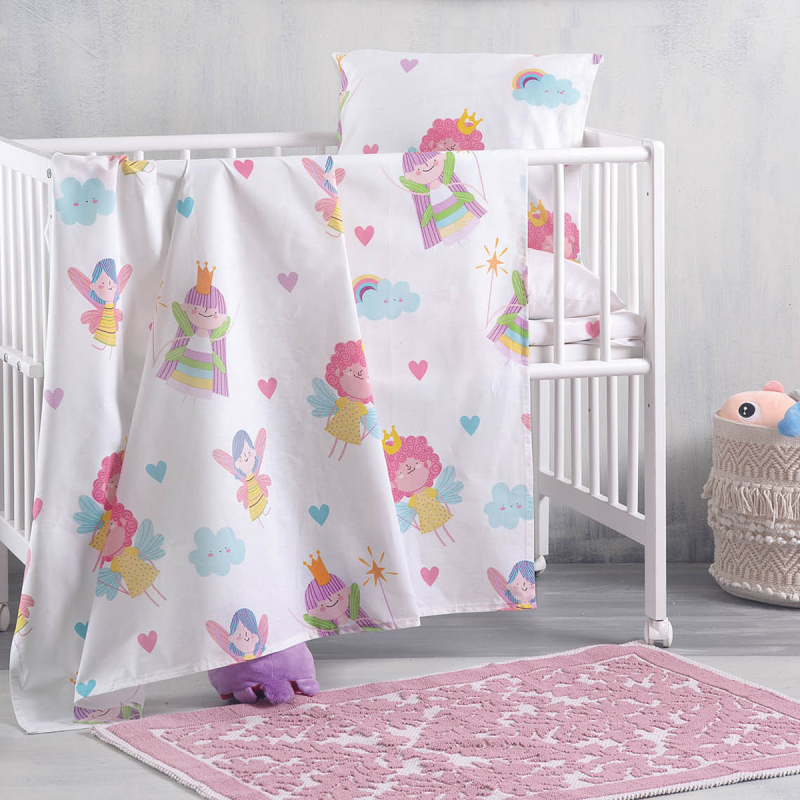 Πάπλωμα Κούνιας (110x150) Rythmos Fairies