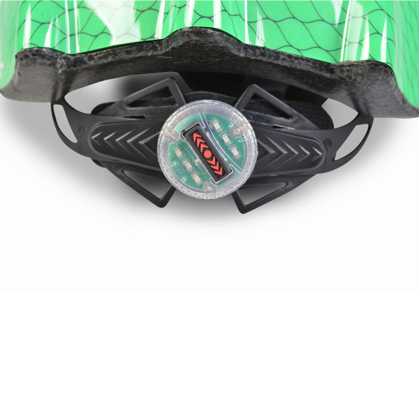 Παιδικό Κράνος Με Led (48-54cm) Byox Y27 Dino