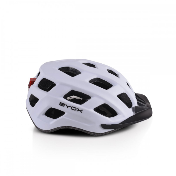 Παιδικό Κράνος Με Led (58-62cm) Byox Y41 White