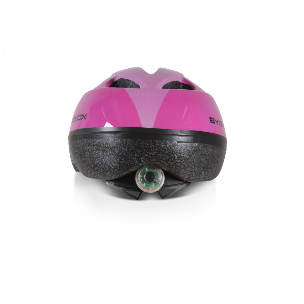 Παιδικό Κράνος με Led (48-54Cm) Byox Υ03 Pink Home Παιχνίδια Παιδικά Κράνη - Προστατευτικά Spitishop