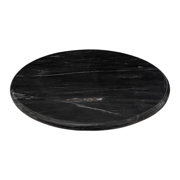 Πιατέλα Σερβιρίσματος Στρογγυλή (Φ30x1.5) S-D Sublima 188888B Marble Black