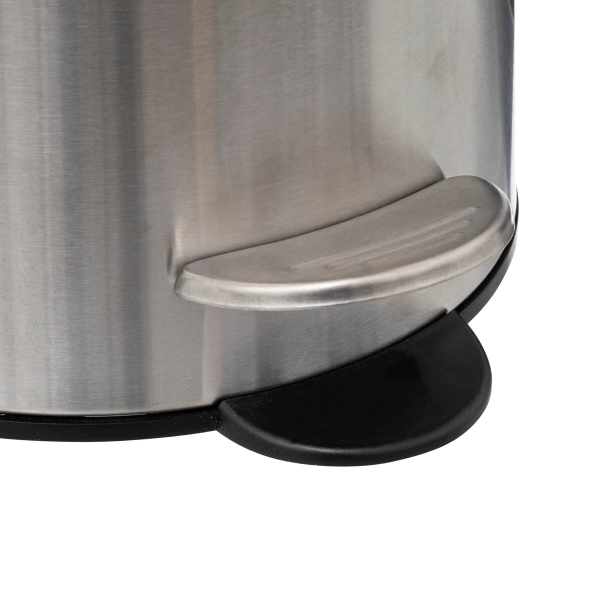 Κάδος Απορριμμάτων Μπάνιου (Φ17x23) F-V 3lt Inox Bamboo 174863