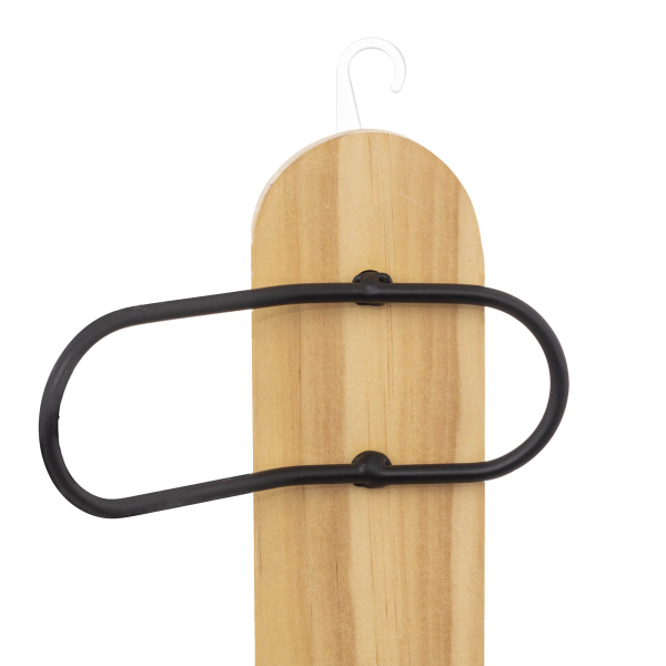 Κρεμάστρα Τοίχου 6 Θέσεων (77x5.5x13.5) F-V Staple 181347