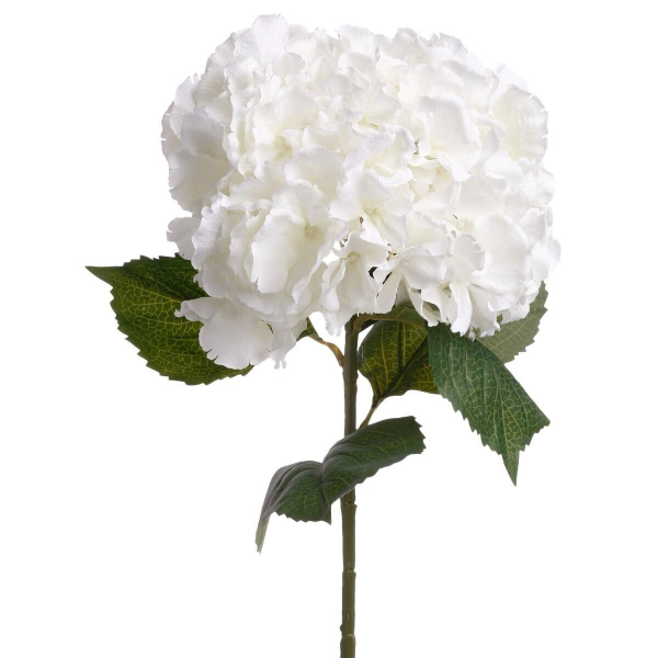Τεχνητό Λουλούδι 83εκ. A-S Hortensia White 130813