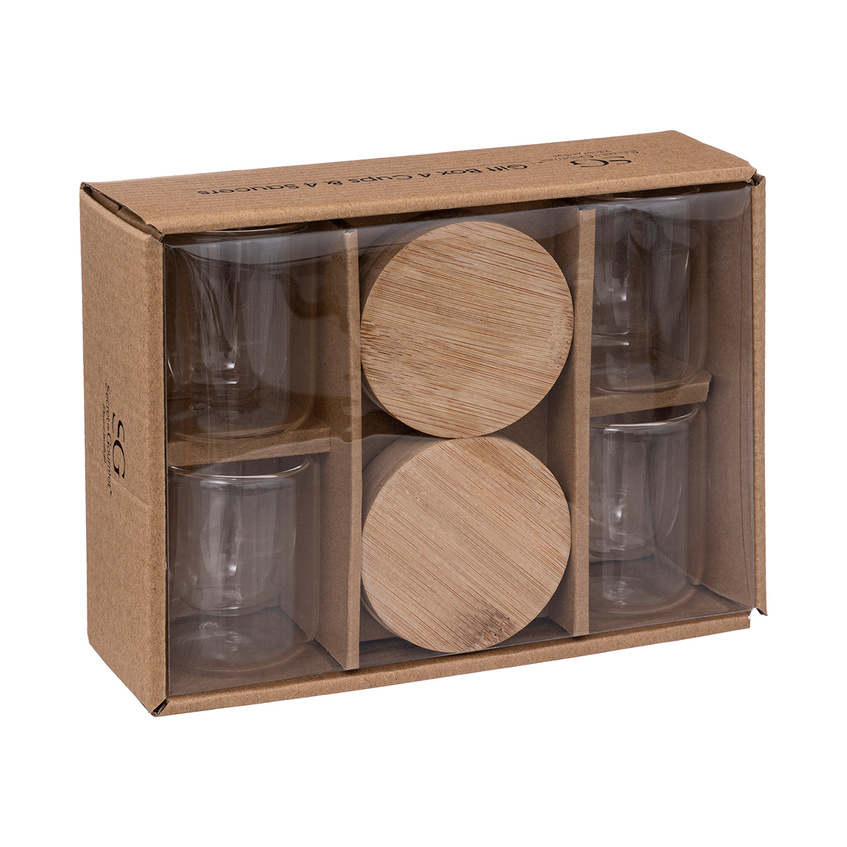Φλυτζάνια Espresso 80Ml + Σουβέρ (Σετ 8Τμχ) S-D Clea 176954 Home Είδη Σερβιρίσματος Κούπες & Καφέ Τσαγιού Spitishop