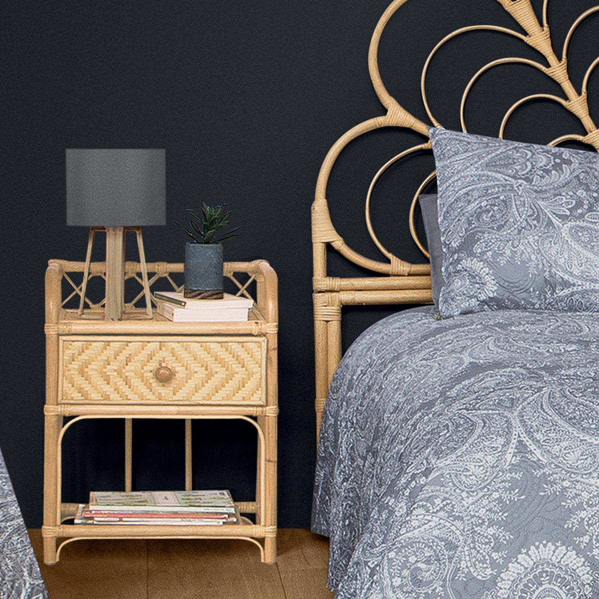 Πορτατίφ A-S Molu Grey 161500B Home Φωτιστικά Επιτραπέζια Spitishop