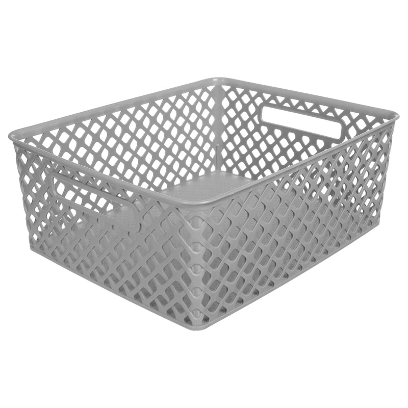 Καλάθι Αποθήκευσης (29x35.5x13.5) F-V Folk Grey 138801C