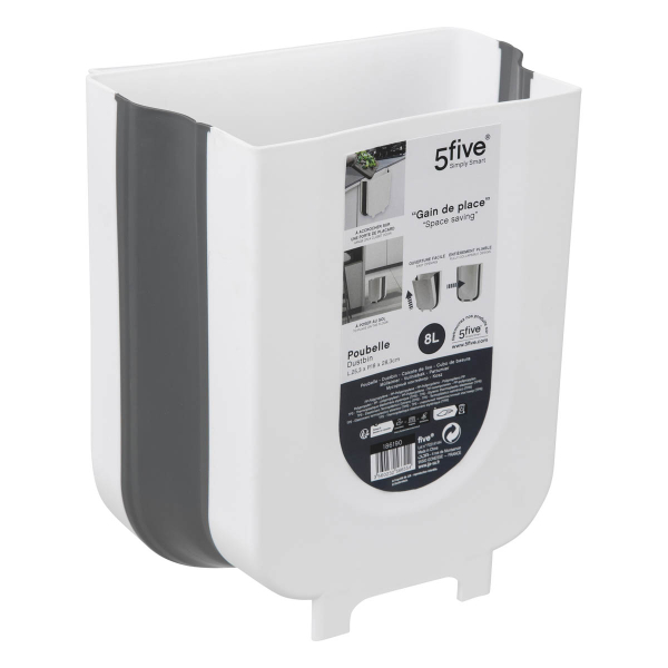 Κάδος Κουζίνας Ντουλαπιού Αναδιπλούμενος F-V 8lt 186190