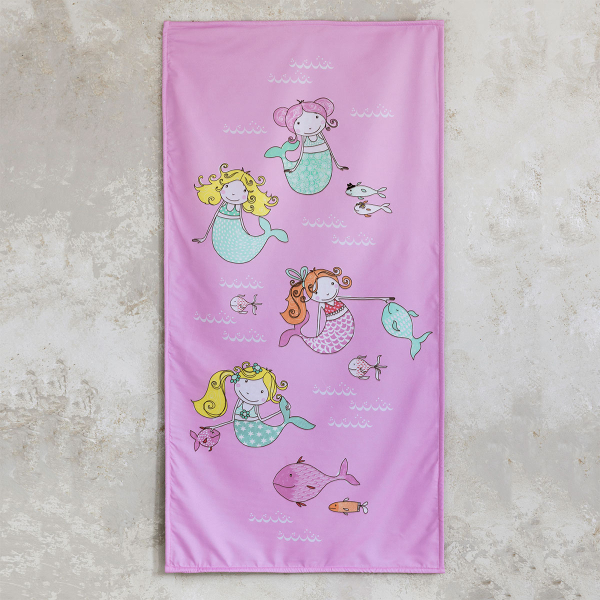 Παιδική Πετσέτα Θαλάσσης (70x140) Nima Dancing Mermaids