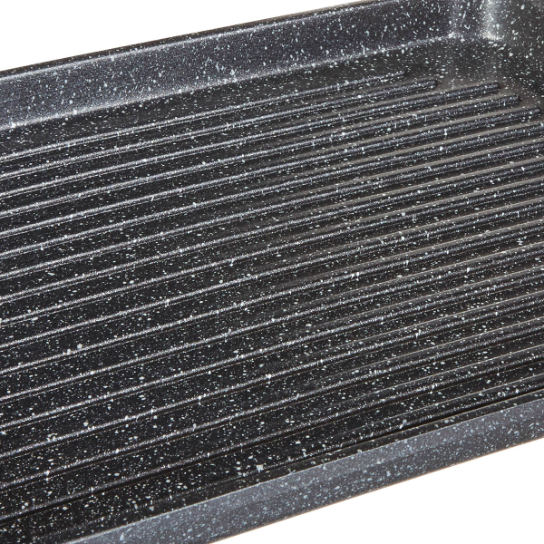 Αντικολλητική Γκριλιέρα (27x35x6) Σφυρήλατου Αλουμινίου F-V Cuisson 119538