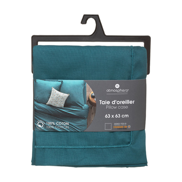 Διακοσμητική Μαξιλαροθήκη (63x63) A-S D'Oreiller Peacock 178570Q