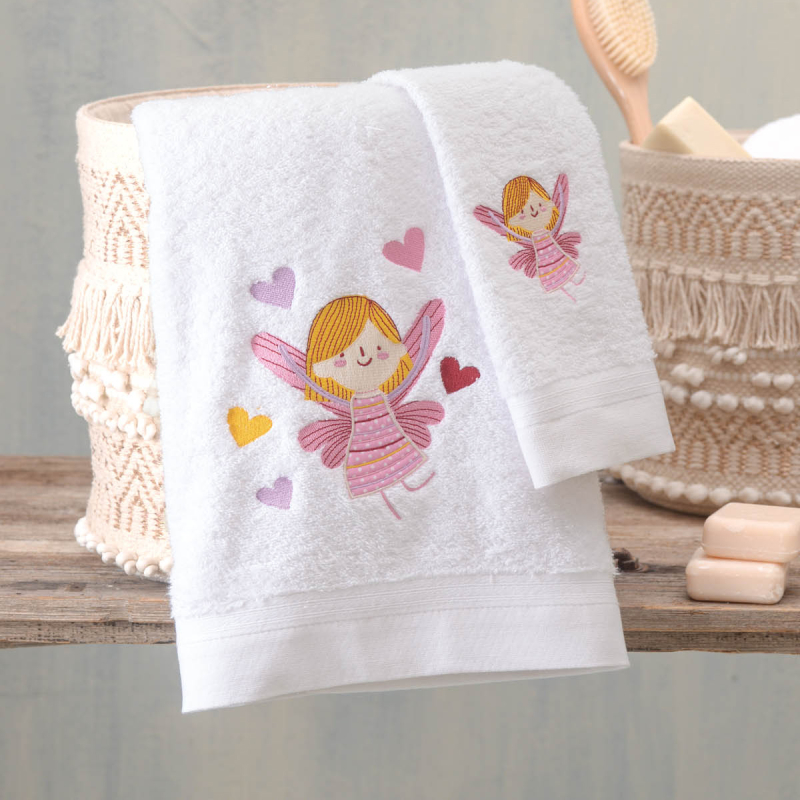 Βρεφικές Πετσέτες (Σετ 2τμχ) Rythmos Amelia 450gsm