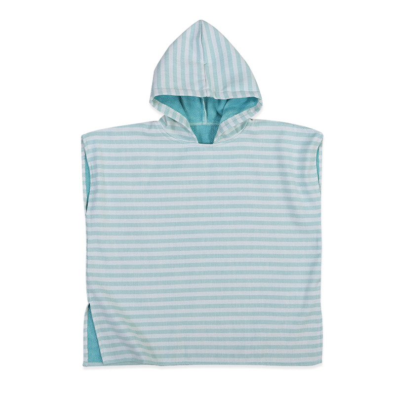 Παιδικό Πόντσο Nef-Nef Homeware Sweet Line Aqua