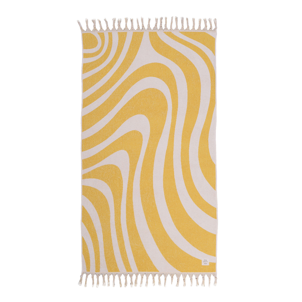 Πετσέτα Θαλάσσης (90x170) Nef-Nef Groovy Gold