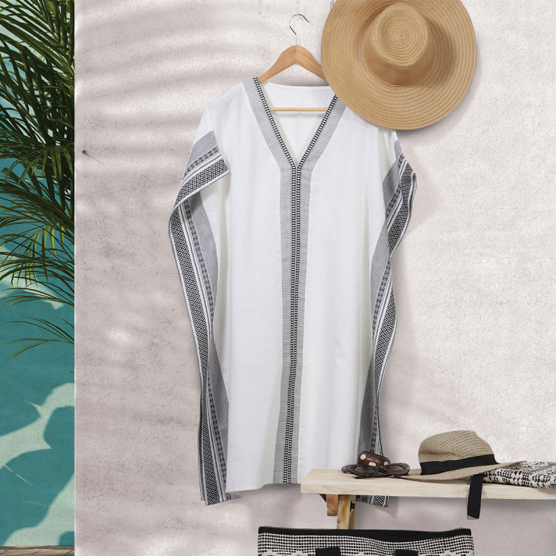 Καφτάνι (90x100) Nef-Nef Homeware Slash Anthracite