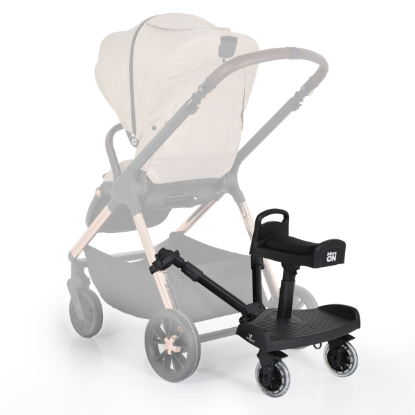 Τρέιλερ Καροτσιού Buggy Board Με Κάθισμα Cangaroo Move On Black