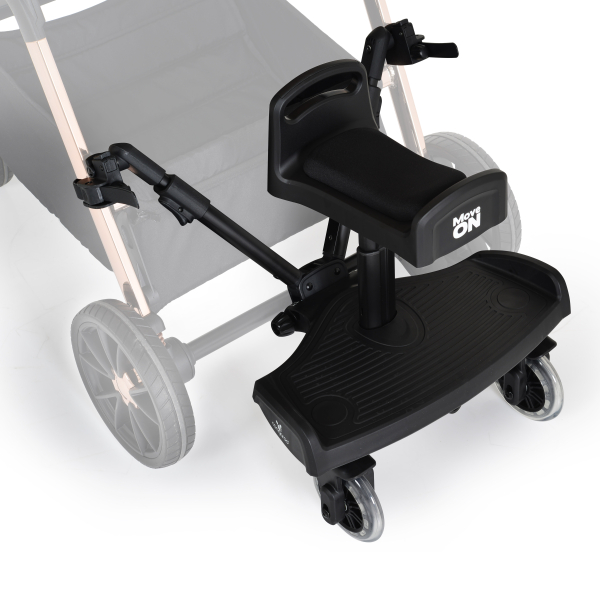 Τρέιλερ Καροτσιού Buggy Board Με Κάθισμα Cangaroo Move On Black