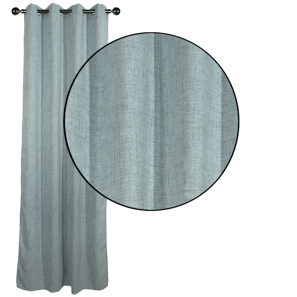 Κουρτίνα (140x270) Με Τρουκς Das Home 2235 Blue