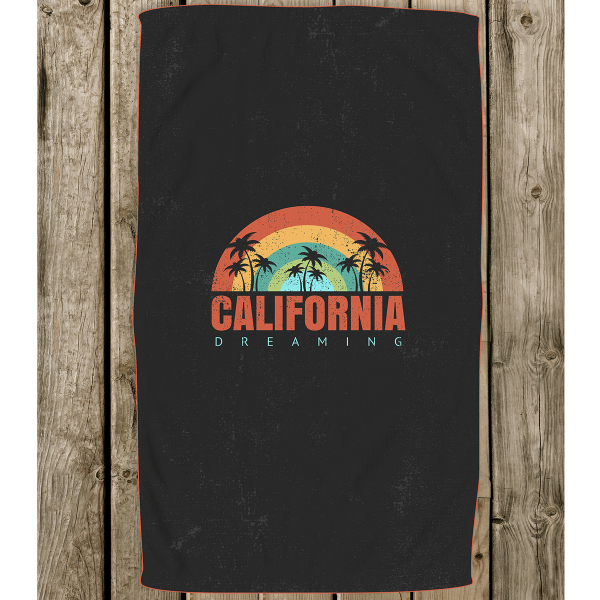 Πετσέτα Θαλάσσης Microfiber (70x150) Kocoon California