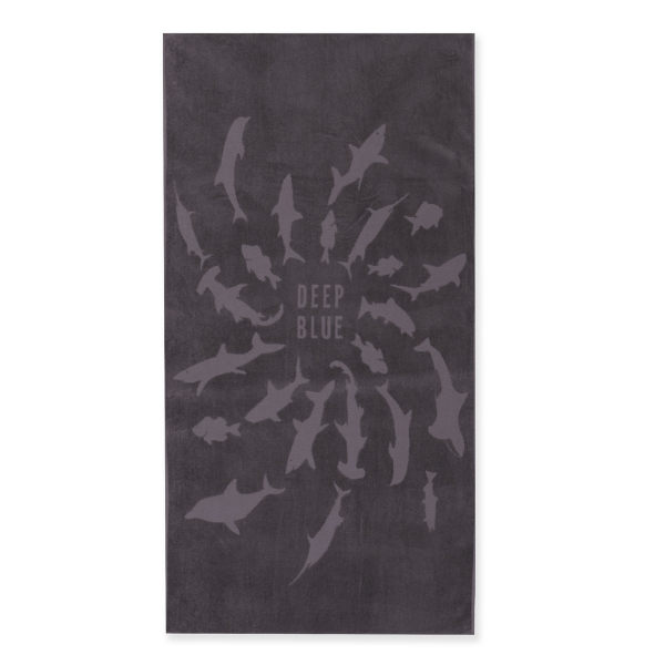 Πετσέτα Θαλάσσης Nef-Nef Shark Style Grey