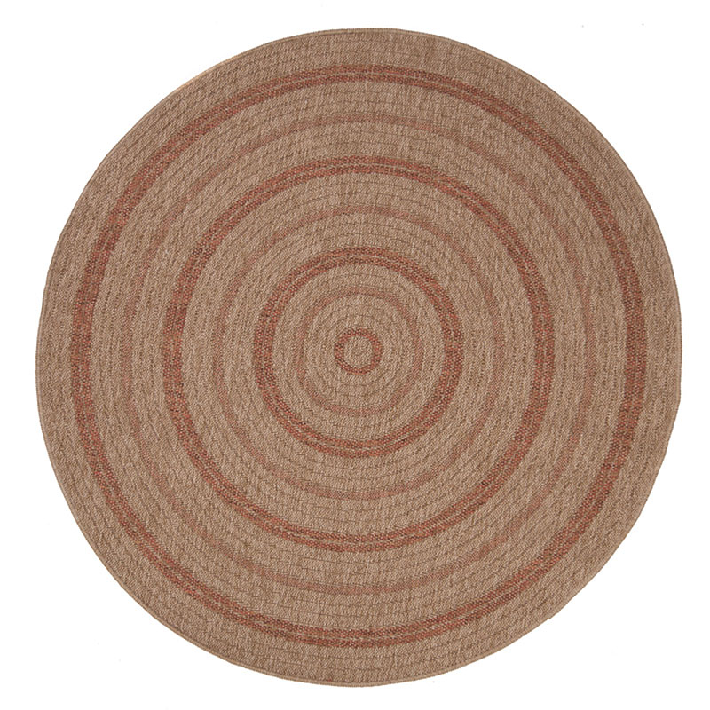 Στρογγυλό Χαλί Καλοκαιρινό (Φ160) Royal Carpet Avanos 8863 Tobacco