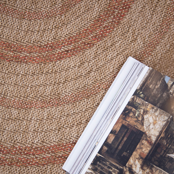 Στρογγυλό Χαλί Καλοκαιρινό (Φ160) Royal Carpet Avanos 8863 Tobacco