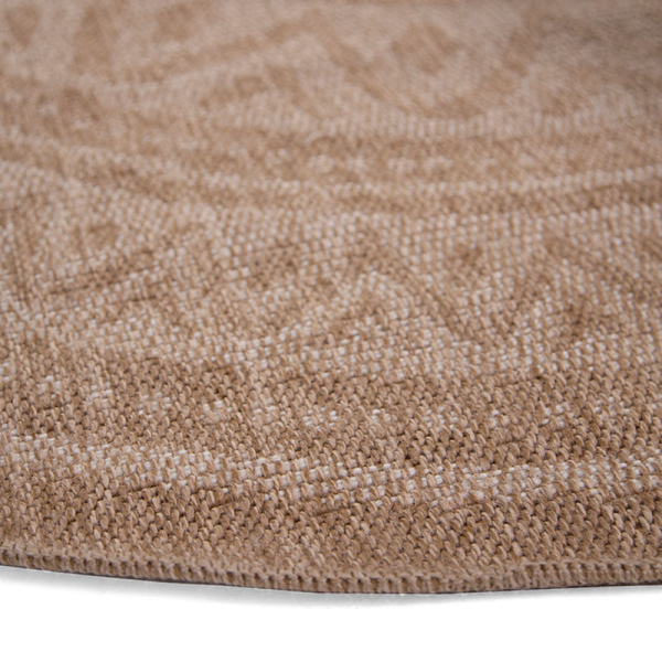 Στρογγυλό Χαλί Καλοκαιρινό (Φ160) Royal Carpet Avanos 8871 White