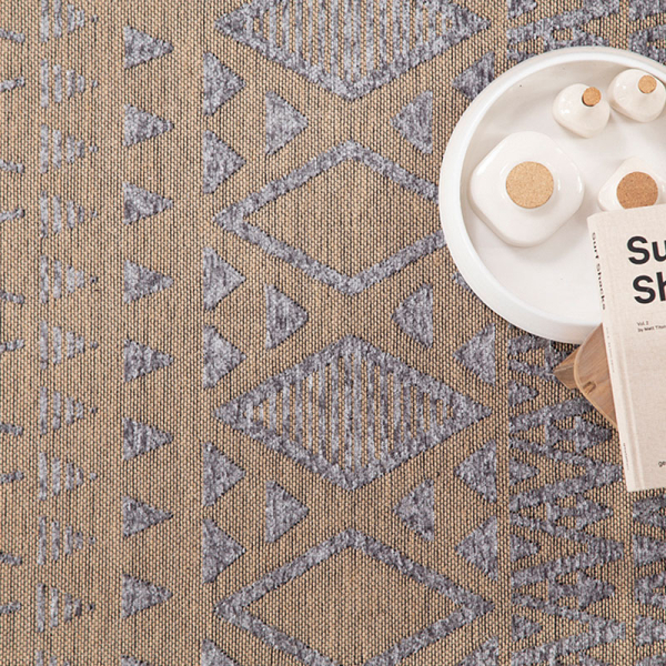 Χαλί All Season (120x180) Royal Carpet Gloria Cotton 10 Grey