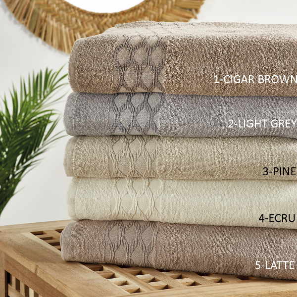 Πετσέτες Μπάνιου (Σετ 2τμχ) Whitegg Ουρανία 500gsm