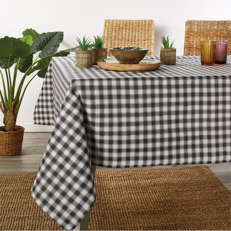 Τραπεζομάντηλο (140x220) Whitegg Z124/2 Black