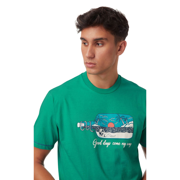 Πιτζάμα Ανδρική Καλοκαιρινή Minerva 71086-599 Πράσινο