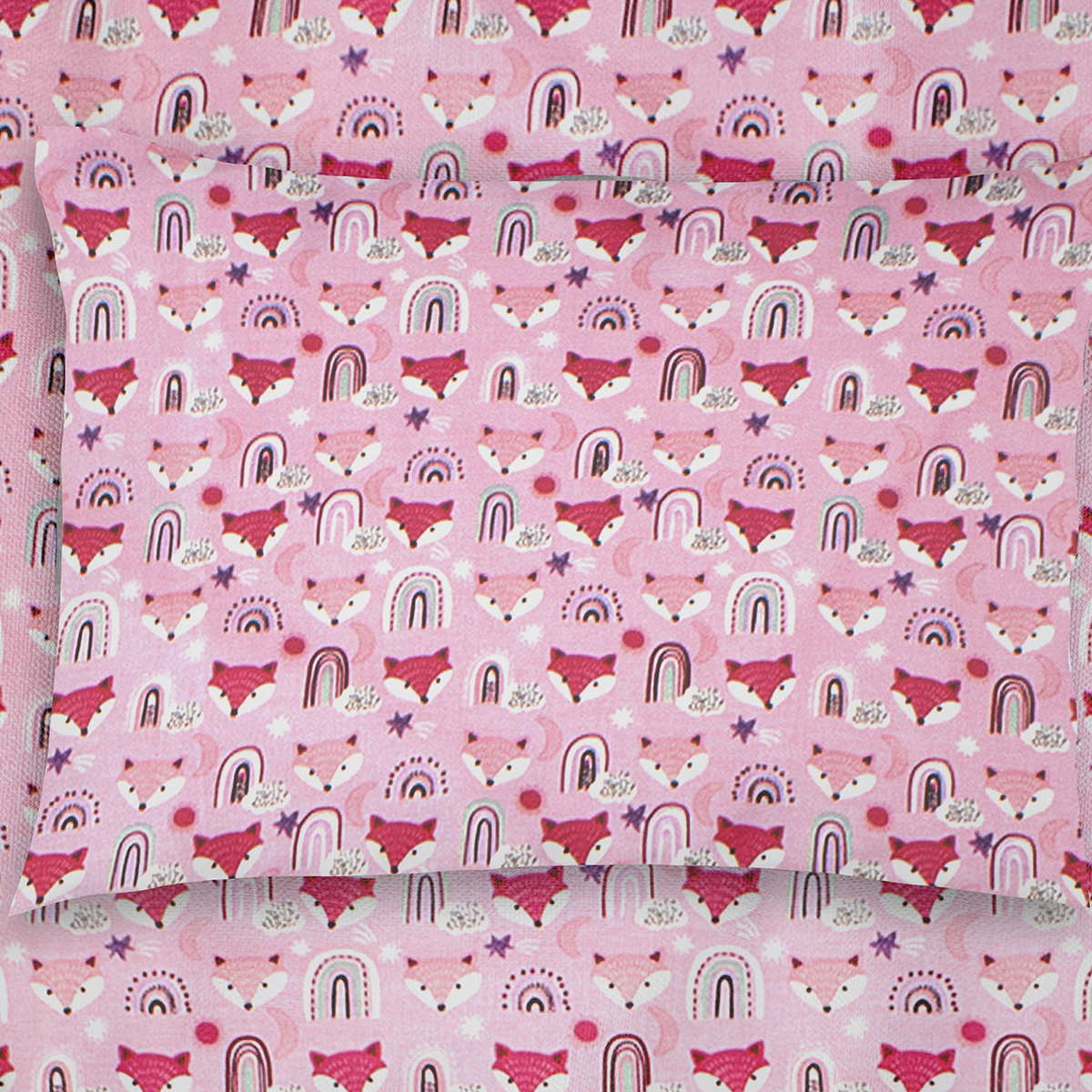Βρεφική Μαξιλαροθήκη (35×45) Dimcol Fox 525 Pink