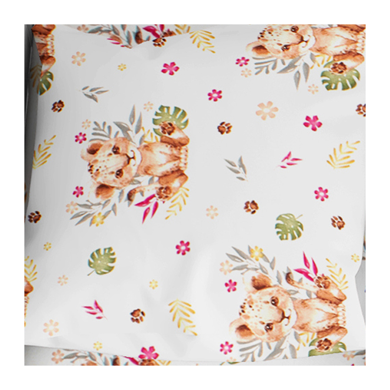 Βρεφική Μαξιλαροθήκη (35x45) Dimcol Lion Cub 530 Beige